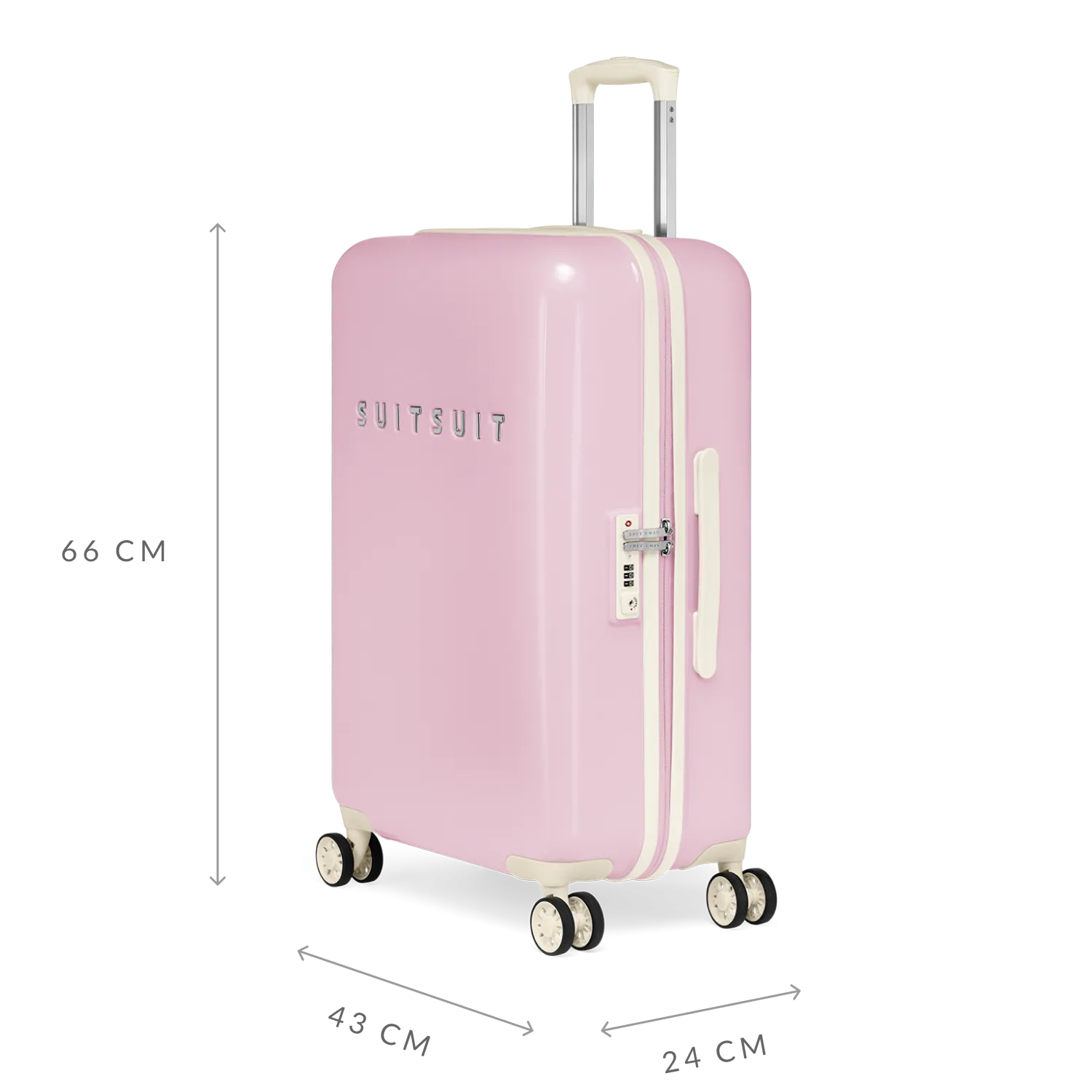 Fabulous Fifties - Pink Dust - Check-in (24 inch)