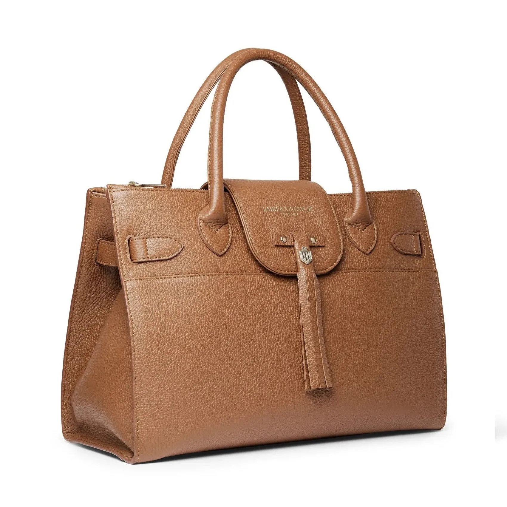 Fairfax & Favor Windsor Work Ladies Bag - Tan Leather