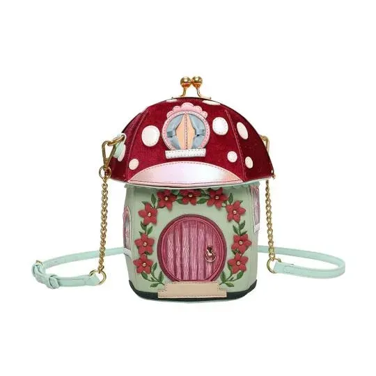 Fairy Village Toadstool House Bag