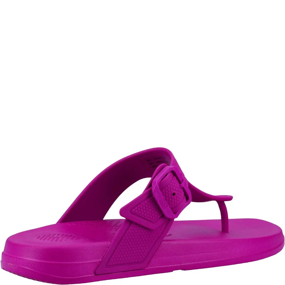 Fitflop iQUSHION Adjustable Buckle Flip-Flops