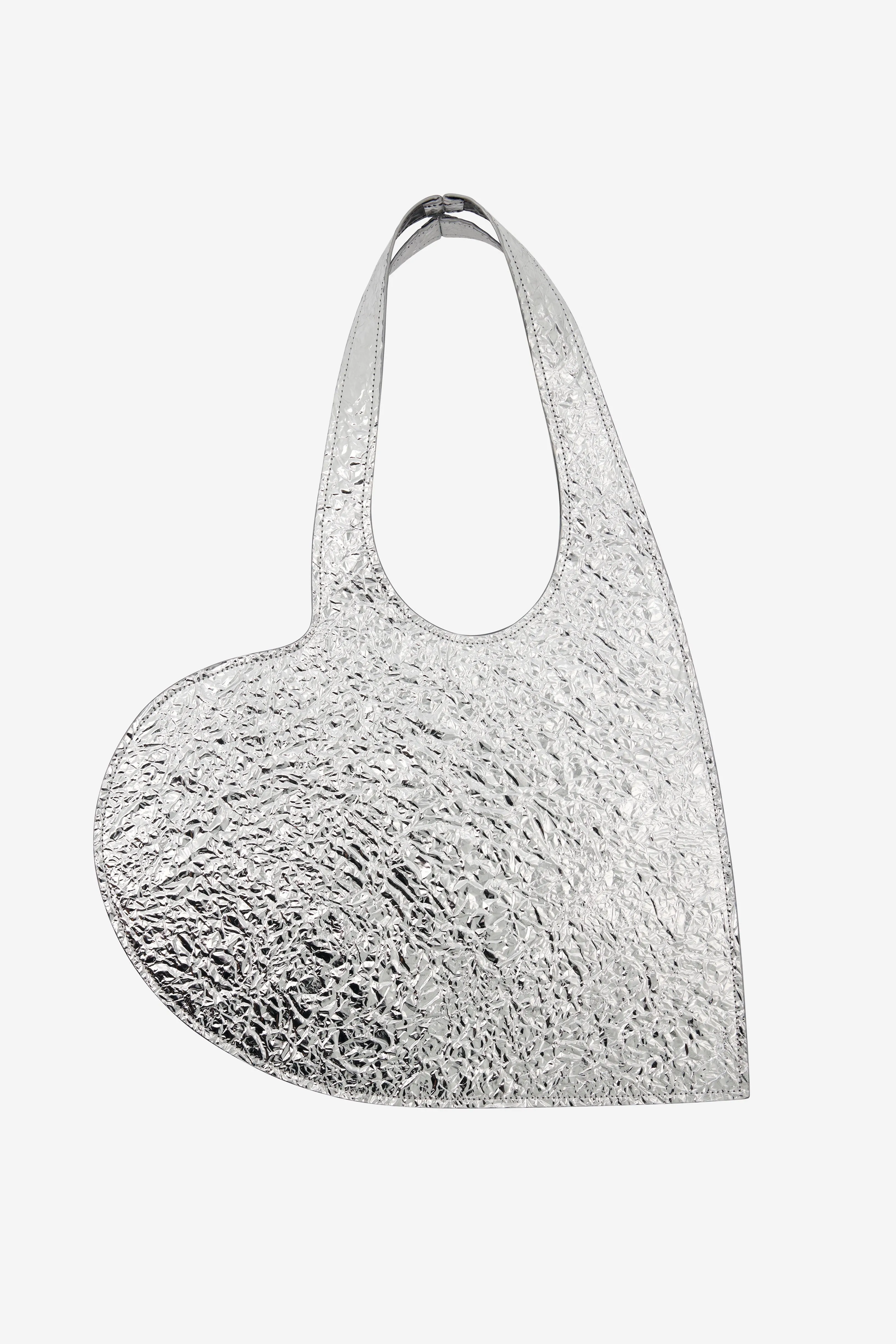 Foil Mini Heart Tote Bag