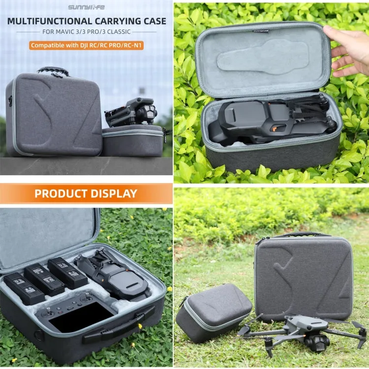 For DJI Mavic 3 Pro /  3 Classic / 3 Sunnylife Storage Bag Handbag Drone Body Bag