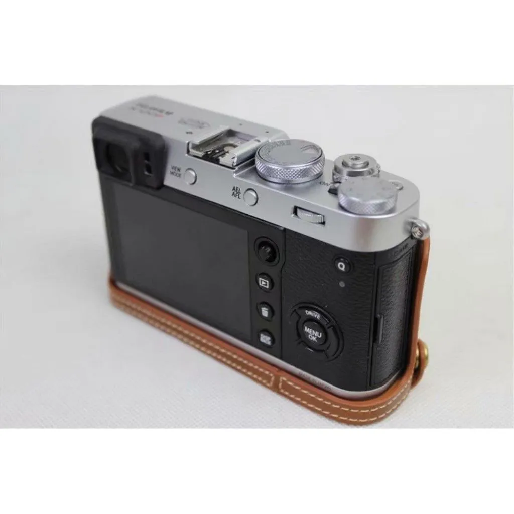 Fuji X100 / X100F / X100S leather protective case - Brown