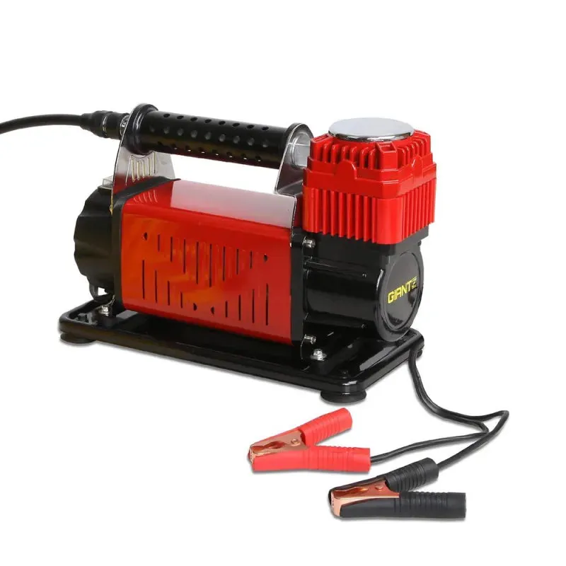 Giantz 12V Portable Air Compressor | 220PSI | Red