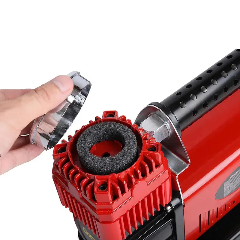 Giantz 12V Portable Air Compressor | 220PSI | Red