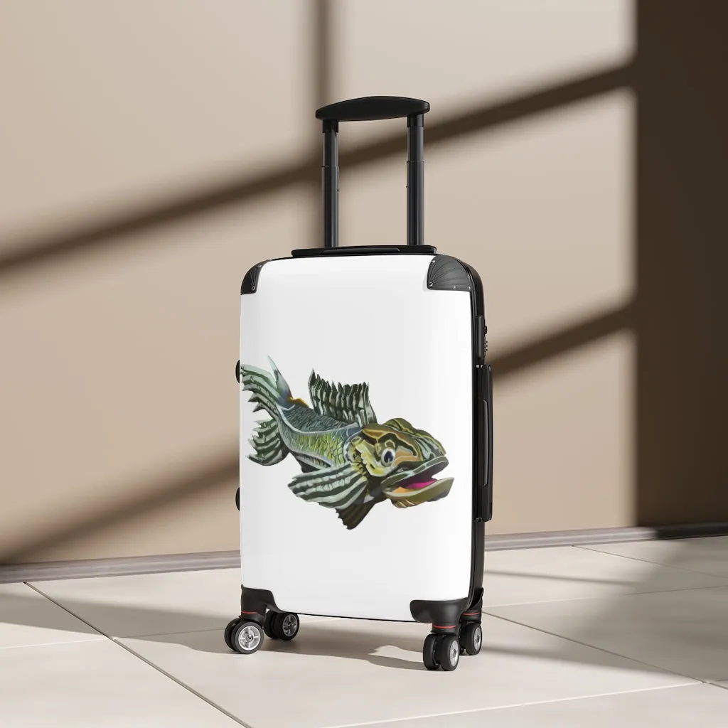 Green Fish Cabin Suitcase