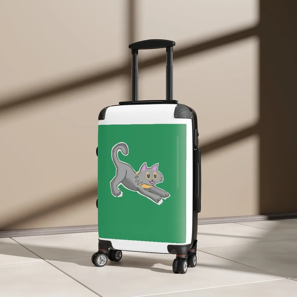 Grey Kitty Cabin Suitcase