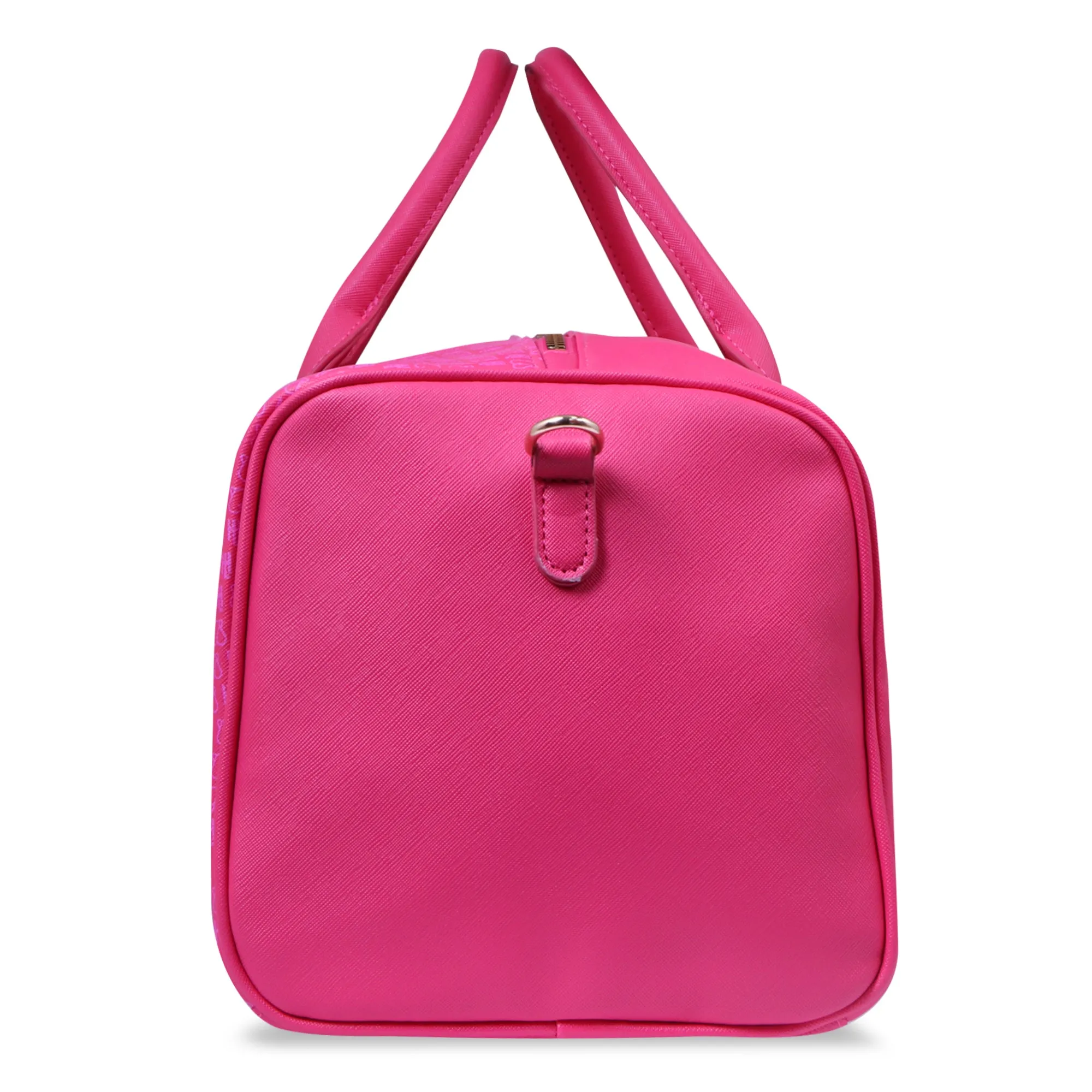 Hamster London Ted H Limited Edition PU Duffle Hot Pink