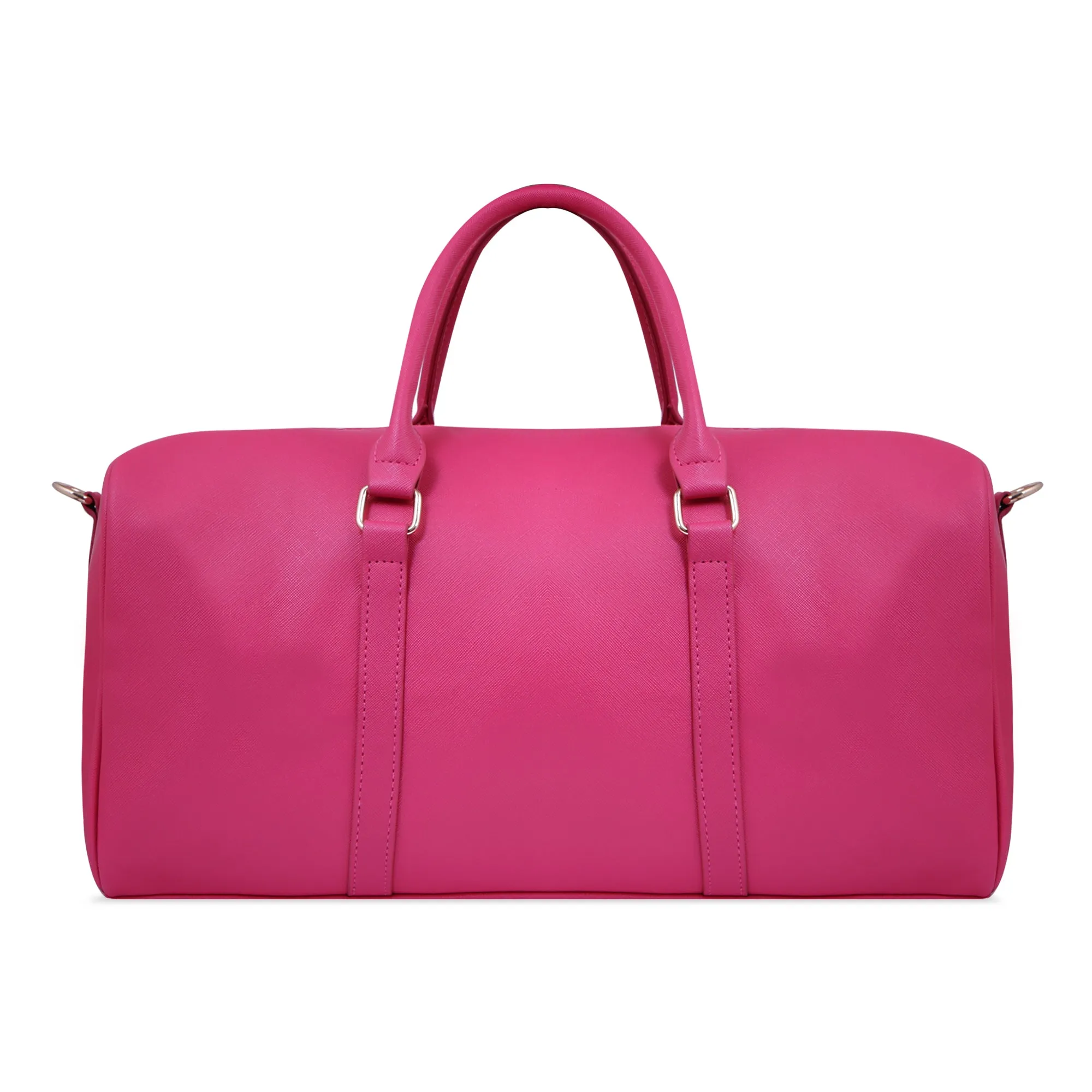 Hamster London Ted H Limited Edition PU Duffle Hot Pink