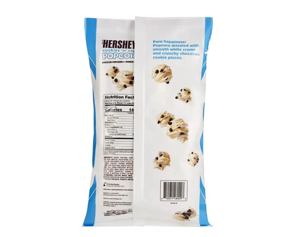 Hershey's Cookies n' Cream Popcorn Bag