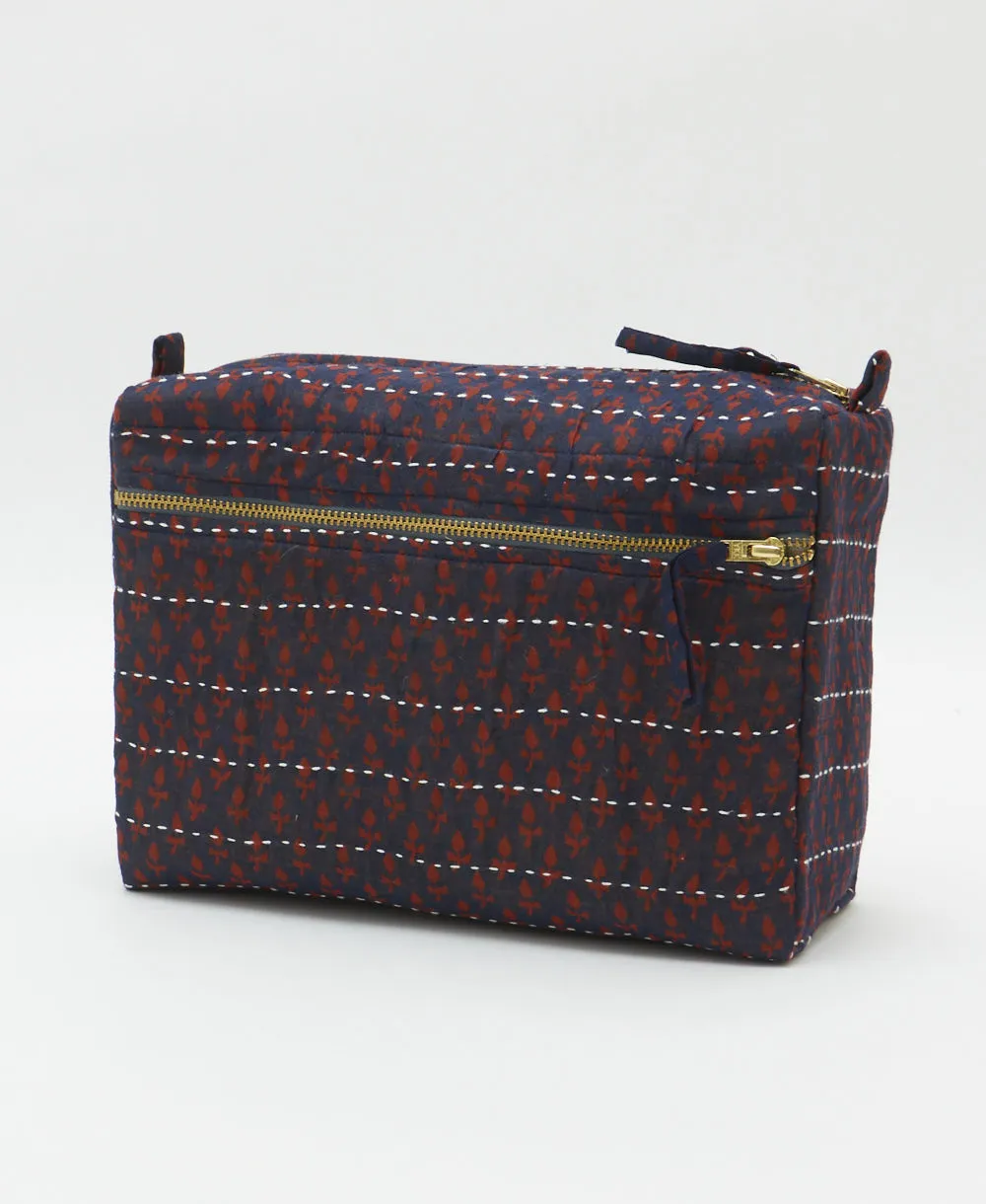 Kantha Large Toiletry Bag - No. 240603