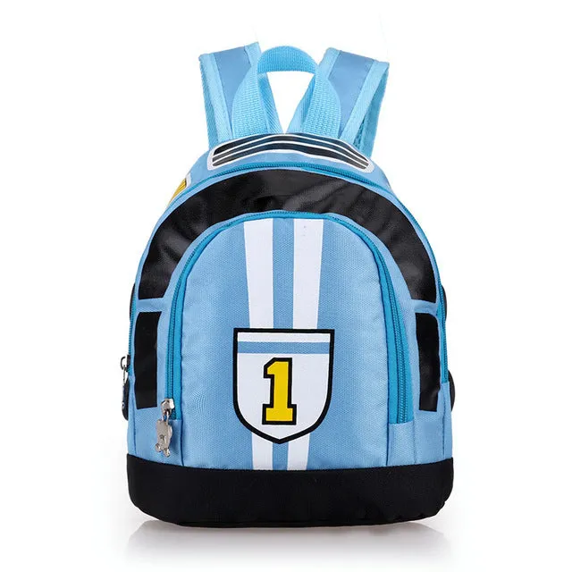 Kids Schoolbags Cartoon Car Backpack Kindergarten Rucksacks Backpacks