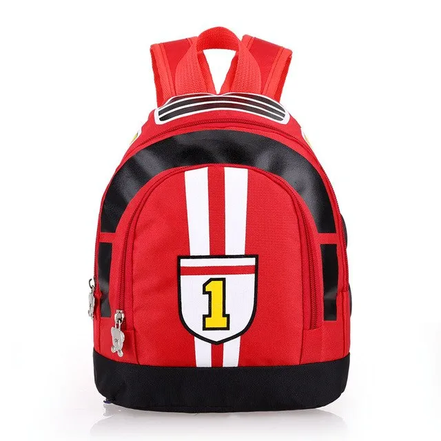 Kids Schoolbags Cartoon Car Backpack Kindergarten Rucksacks Backpacks