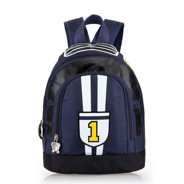 Kids Schoolbags Cartoon Car Backpack Kindergarten Rucksacks Backpacks