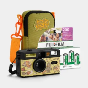 Killer Acid "Mental Exploration Co." 35mm Camera, Bag and Film Bundle