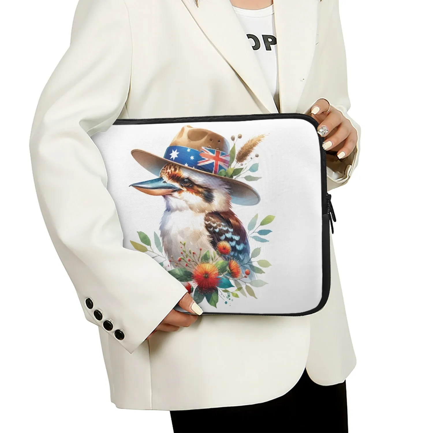 Laptop Sleeve - without handles - Australian Animals - Kookaburra