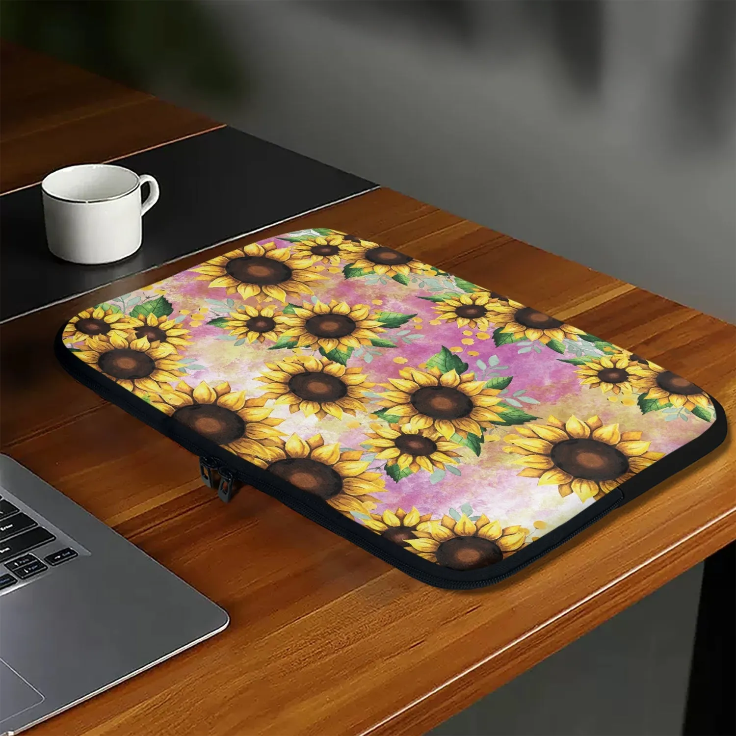 Laptop Sleeve - without handles Sunflowers