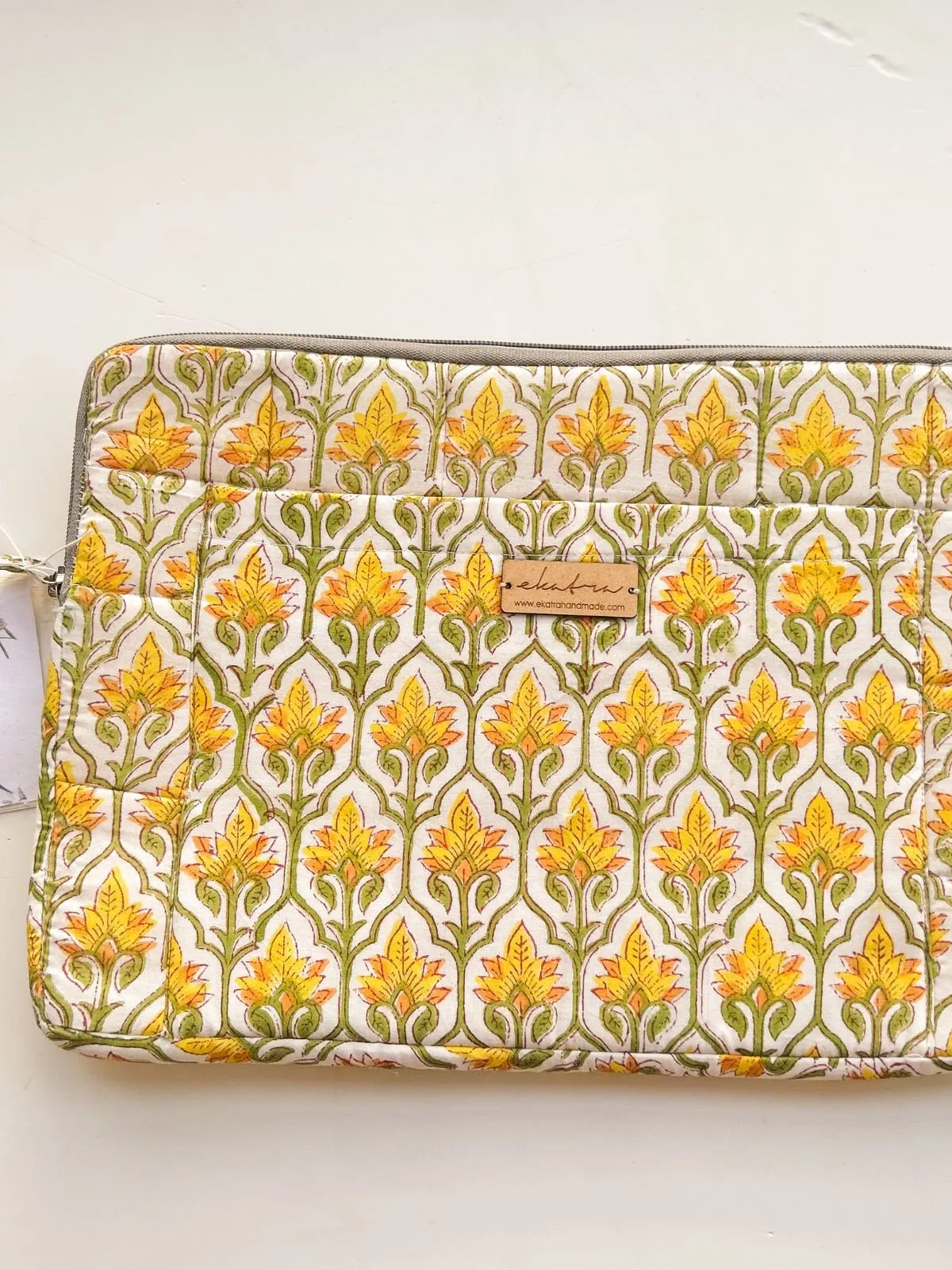 Laptop Sleeve Yellow motif