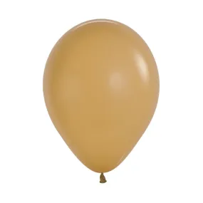 Latex Balloon Pack - Latte Brown, 11" | 100 ct.