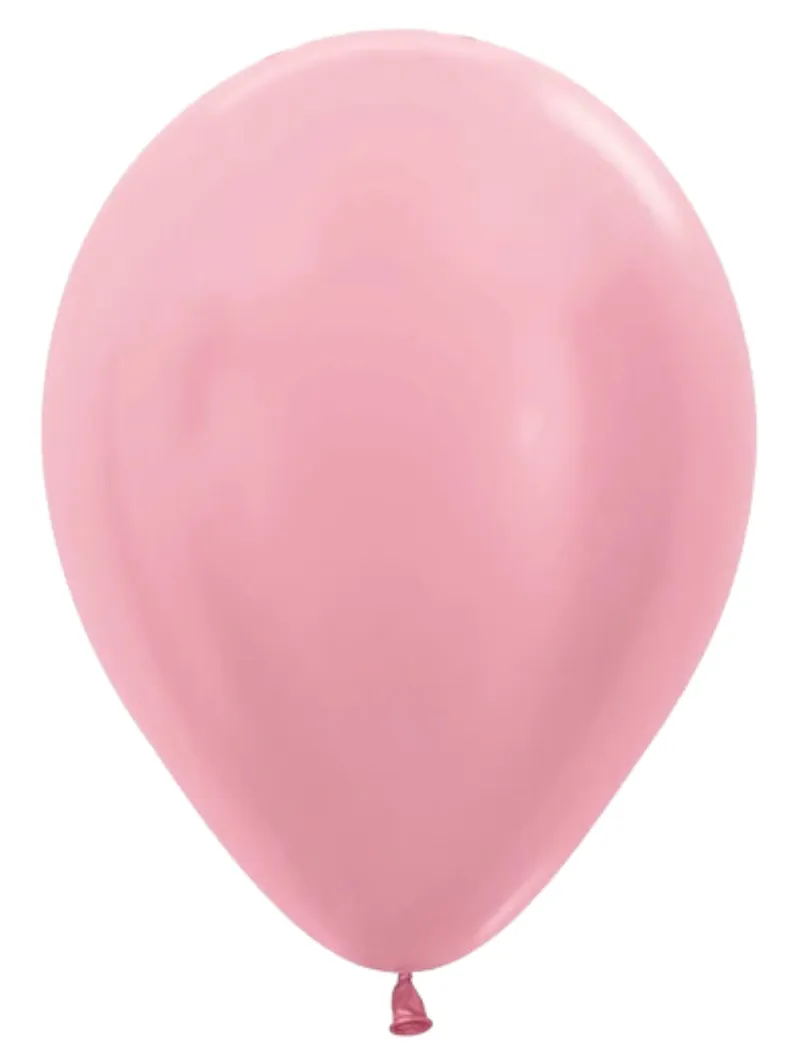 Latex Balloon Pack - Pearl Pink, 11" | 100 ct.