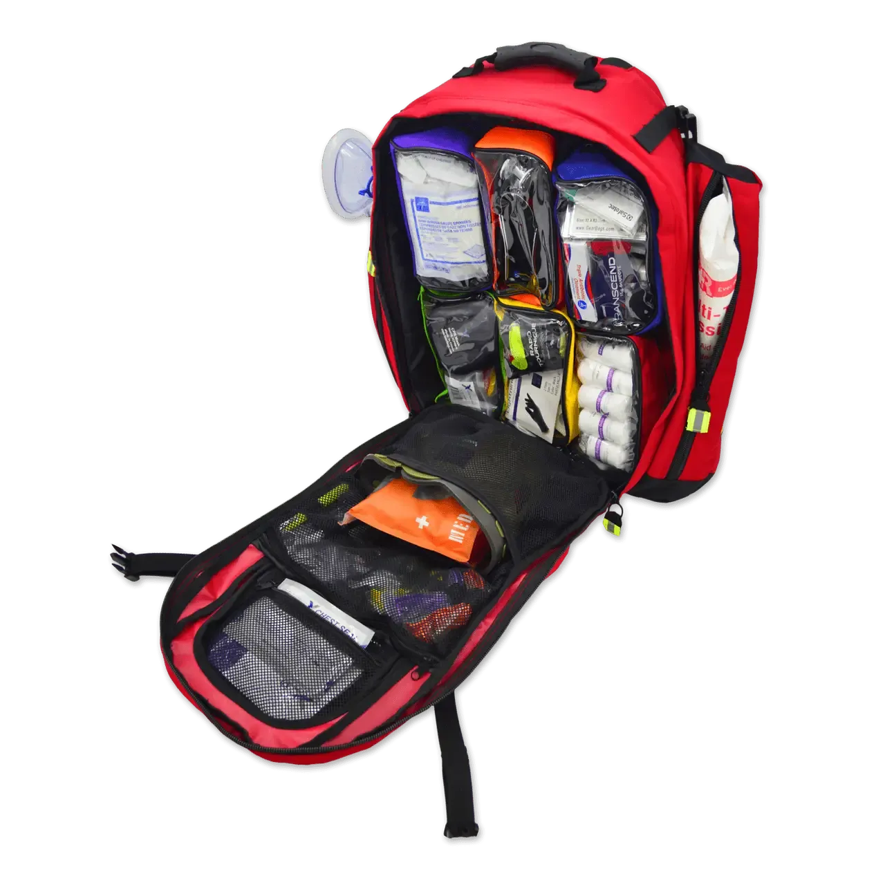 MED-TAC ALS Oxygen Trauma Backpack w/Modular Pouch System