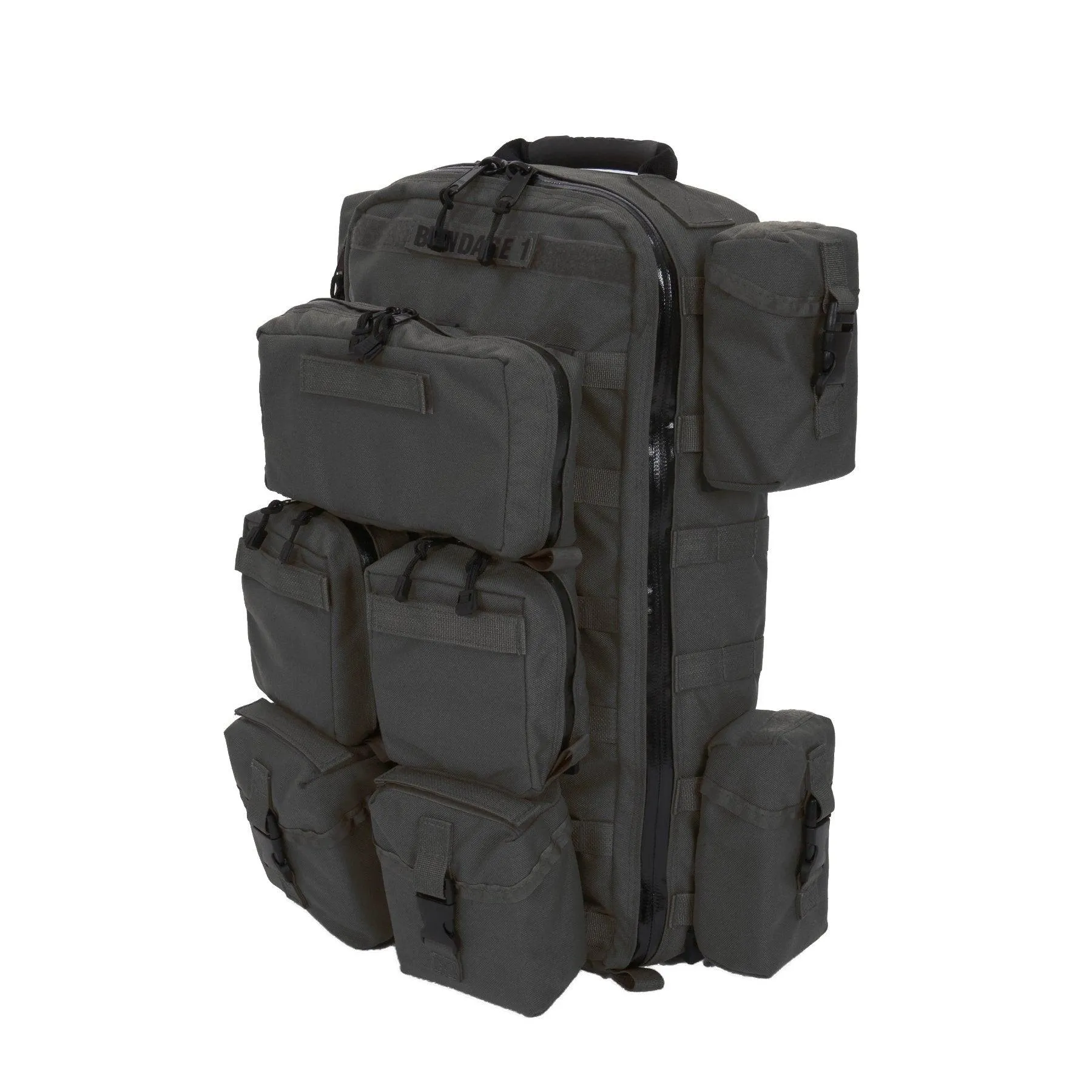 MED-TAC Tactical Medical Backpack w/Pouches