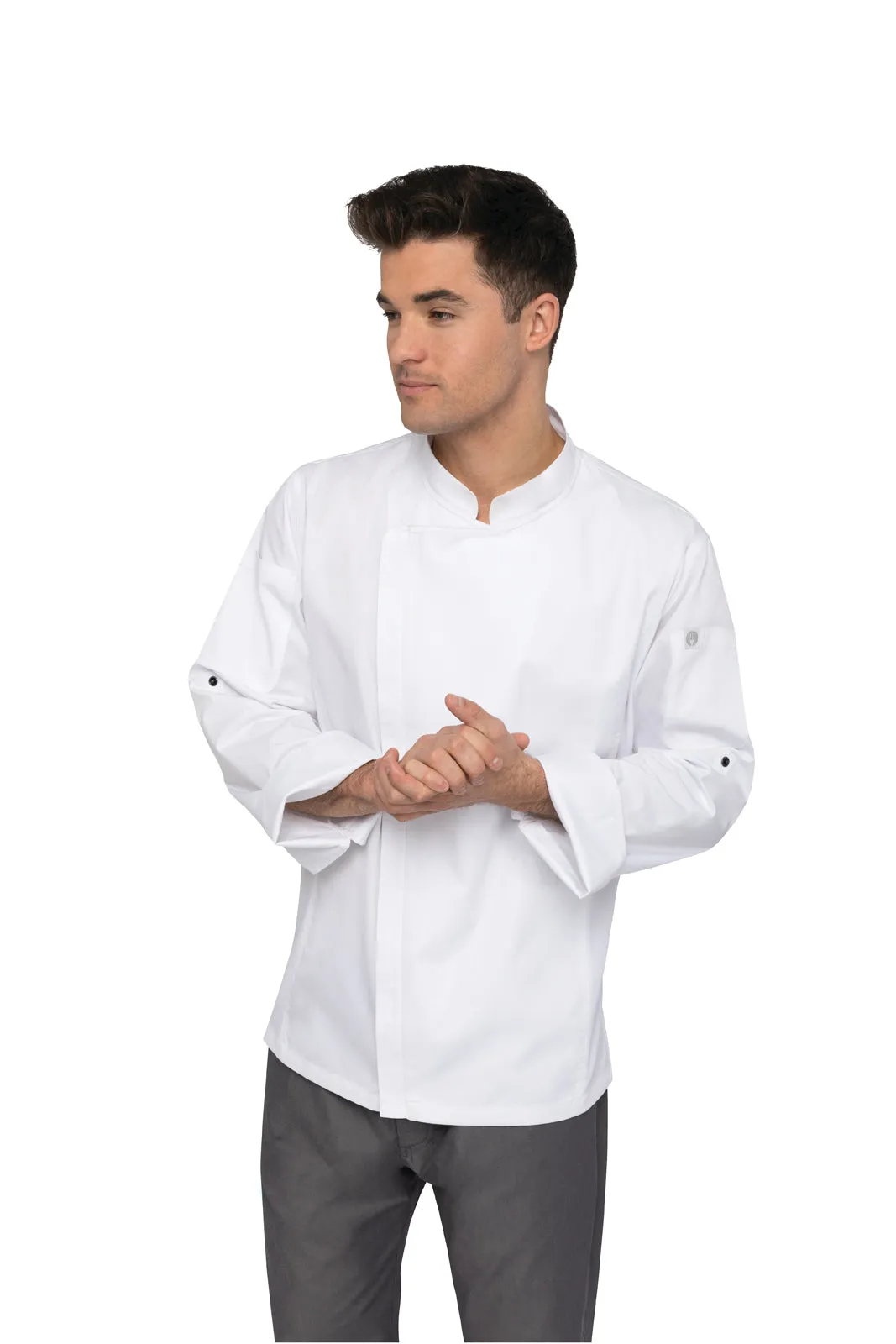 Mens Hartford Zipper Chef Jacket