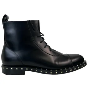 Men's Studded Boots Black Size EU 43 / UK 9