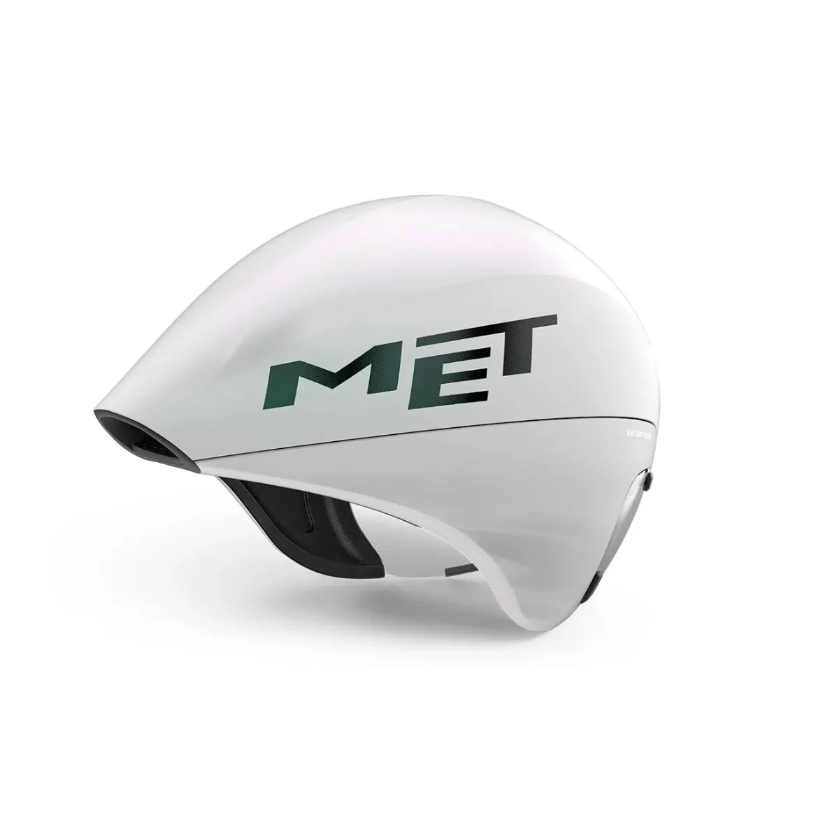 Met Drone Wide Body Iridescent White Helmet