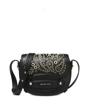 Michael Michael Kors Mini Embellished Saddle Crossbody