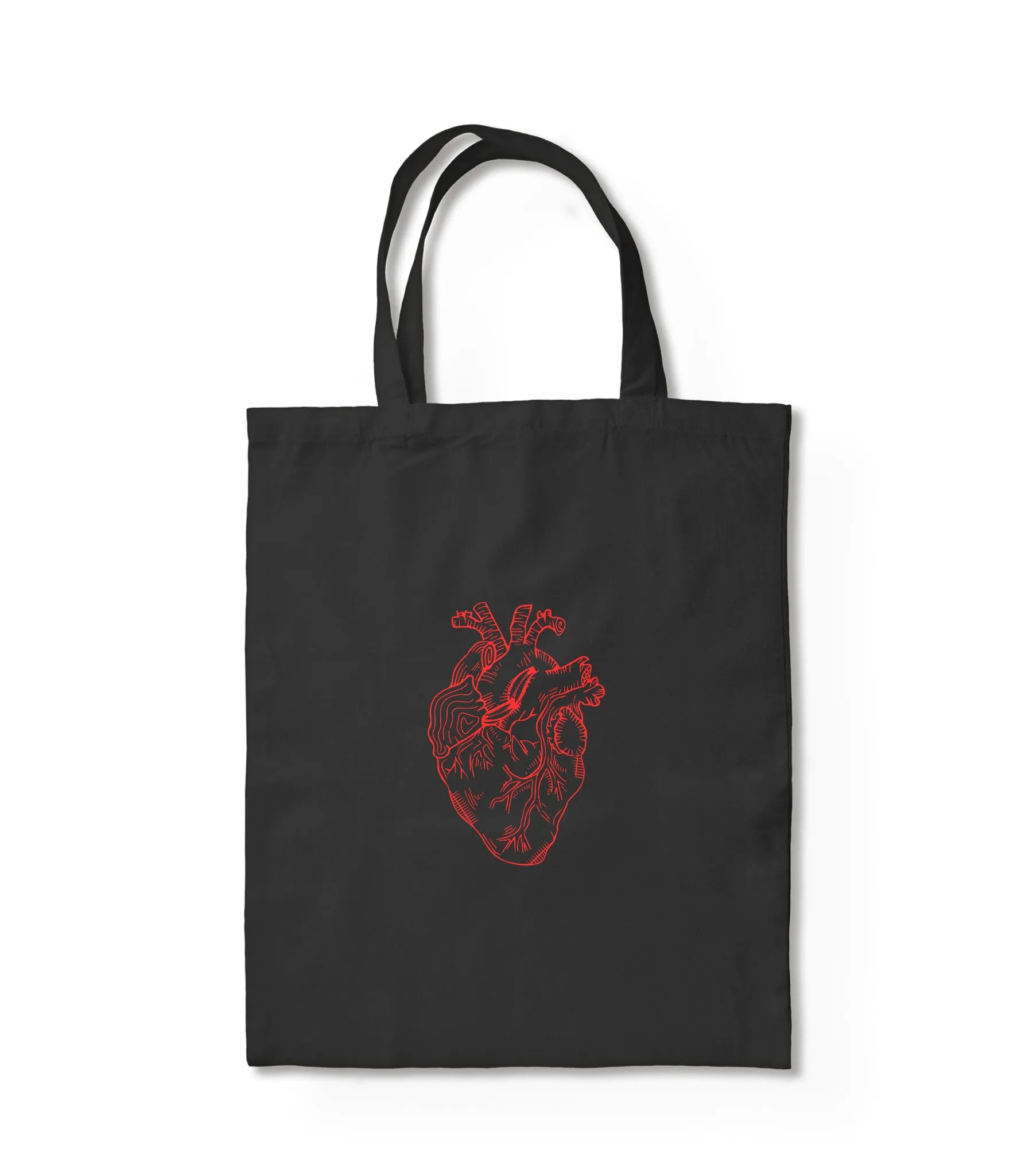 Midnight Heartbeat Tote Bag