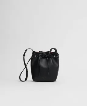 Mini Mini Bucket Bag - Black/Flamma