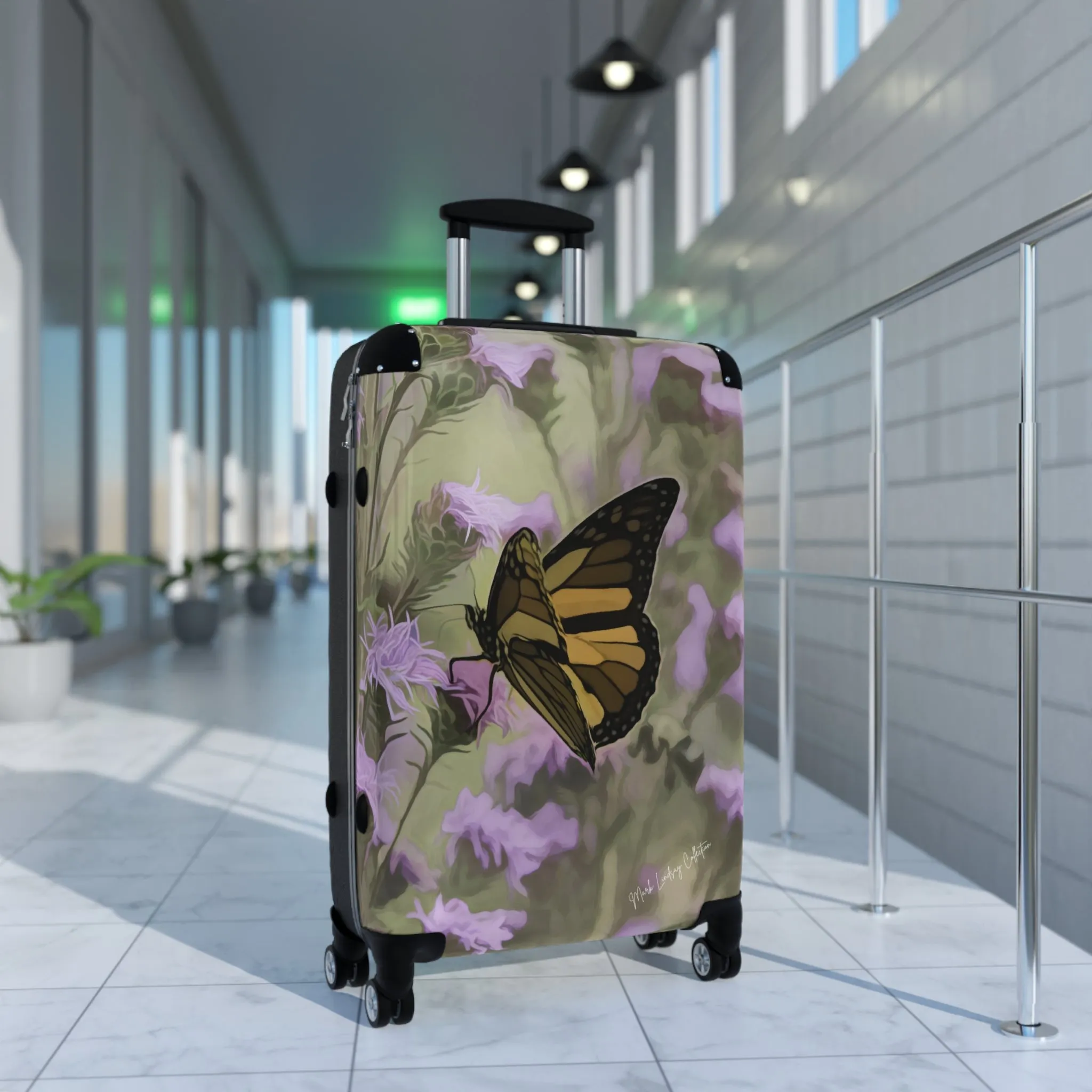 Monarch Magic Custom Art Luggage