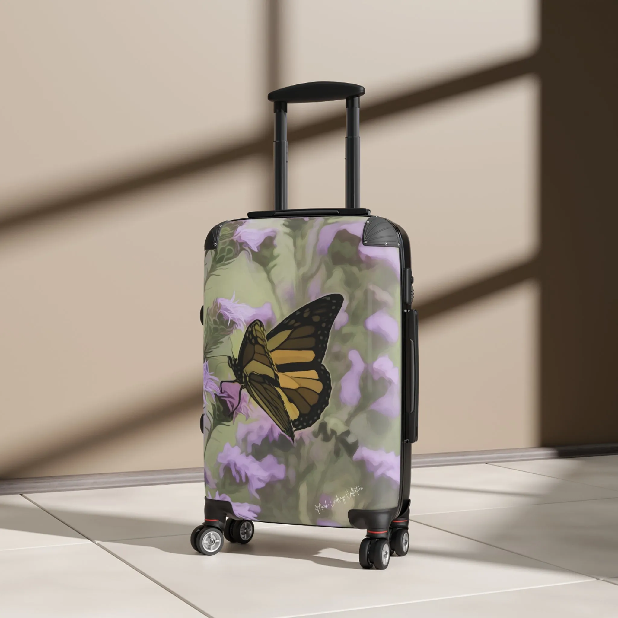 Monarch Magic Custom Art Luggage