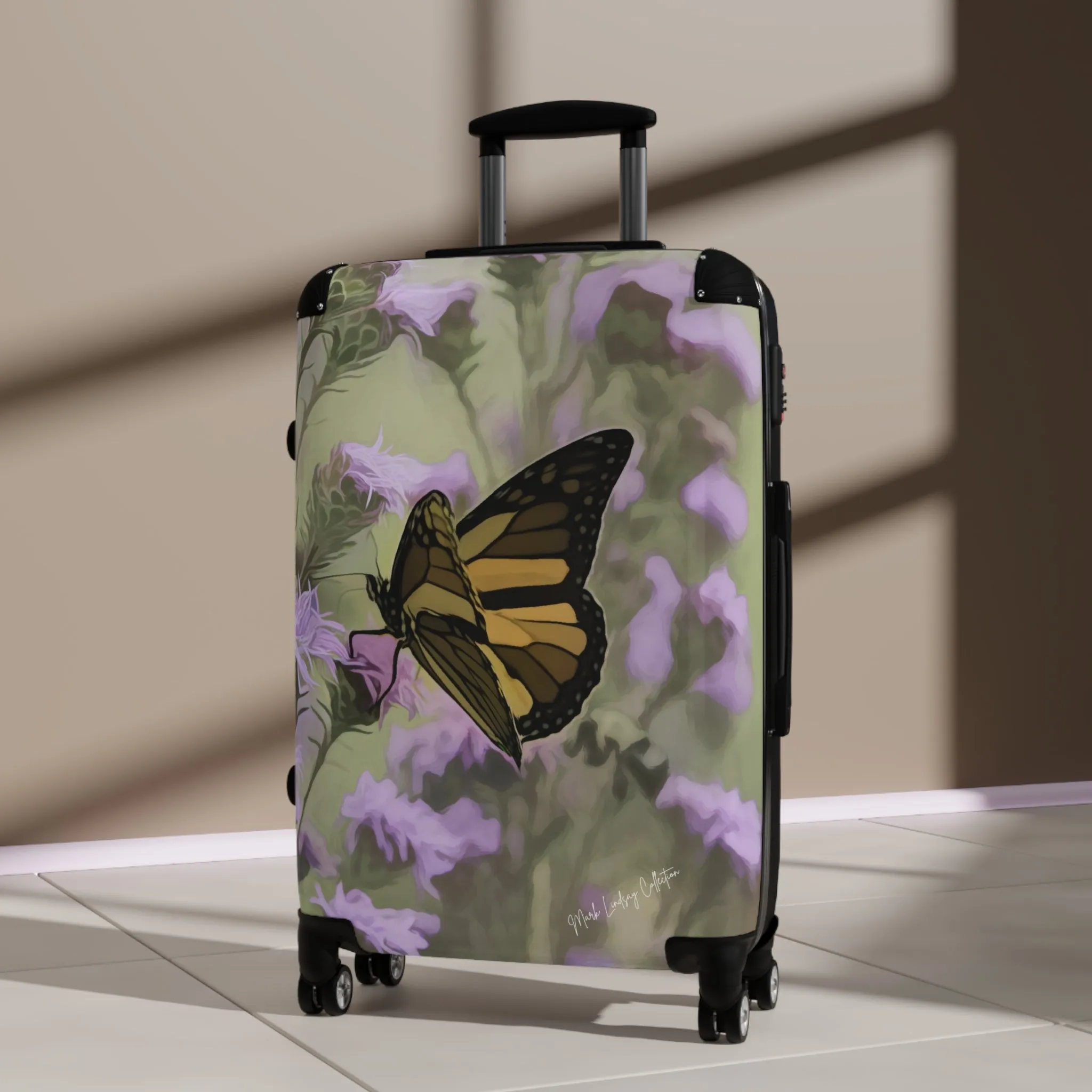 Monarch Magic Custom Art Luggage