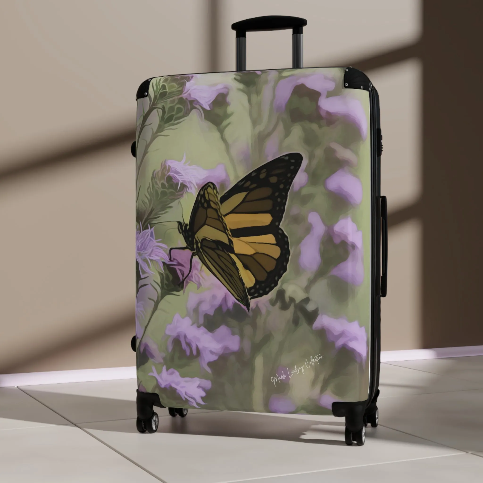 Monarch Magic Custom Art Luggage