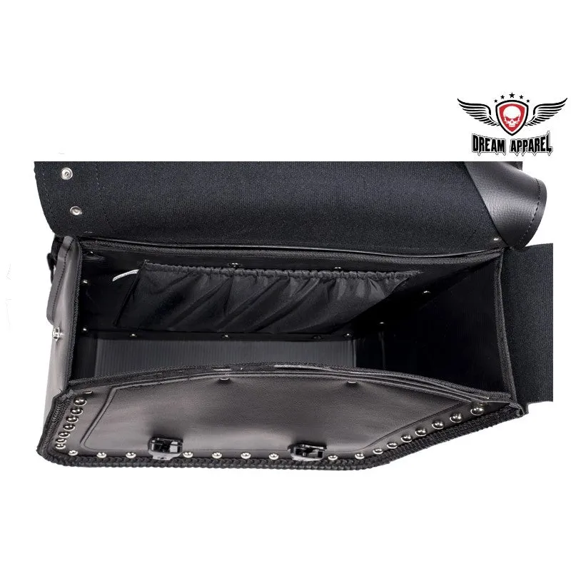 Motorcycle Saddlebag With Heavy Duty Quick Release