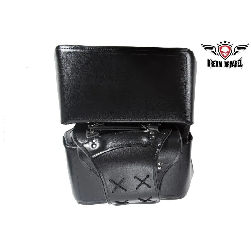 Motorcycle Saddlebags With Studs