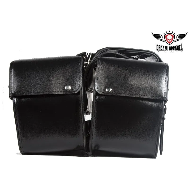 Motorcycle Saddlebags With Studs