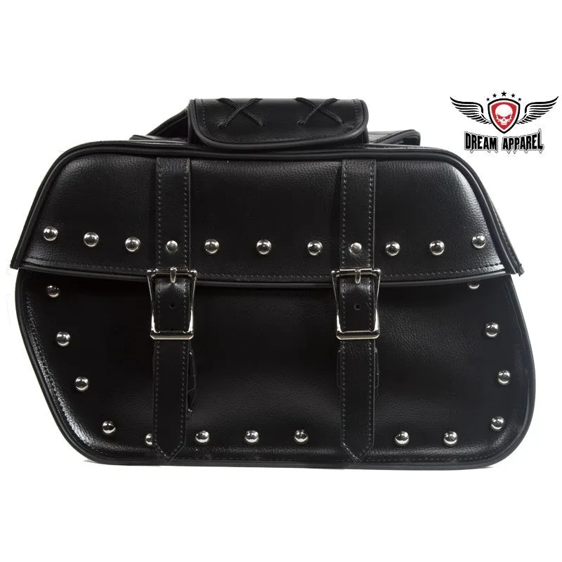 Motorcycle Saddlebags With Studs