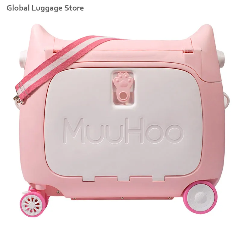 Multifunctional children's luggage suitcase