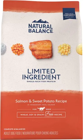 Natural Balance LID Salmon & Sweet Potato Recipe Dry Dog Food