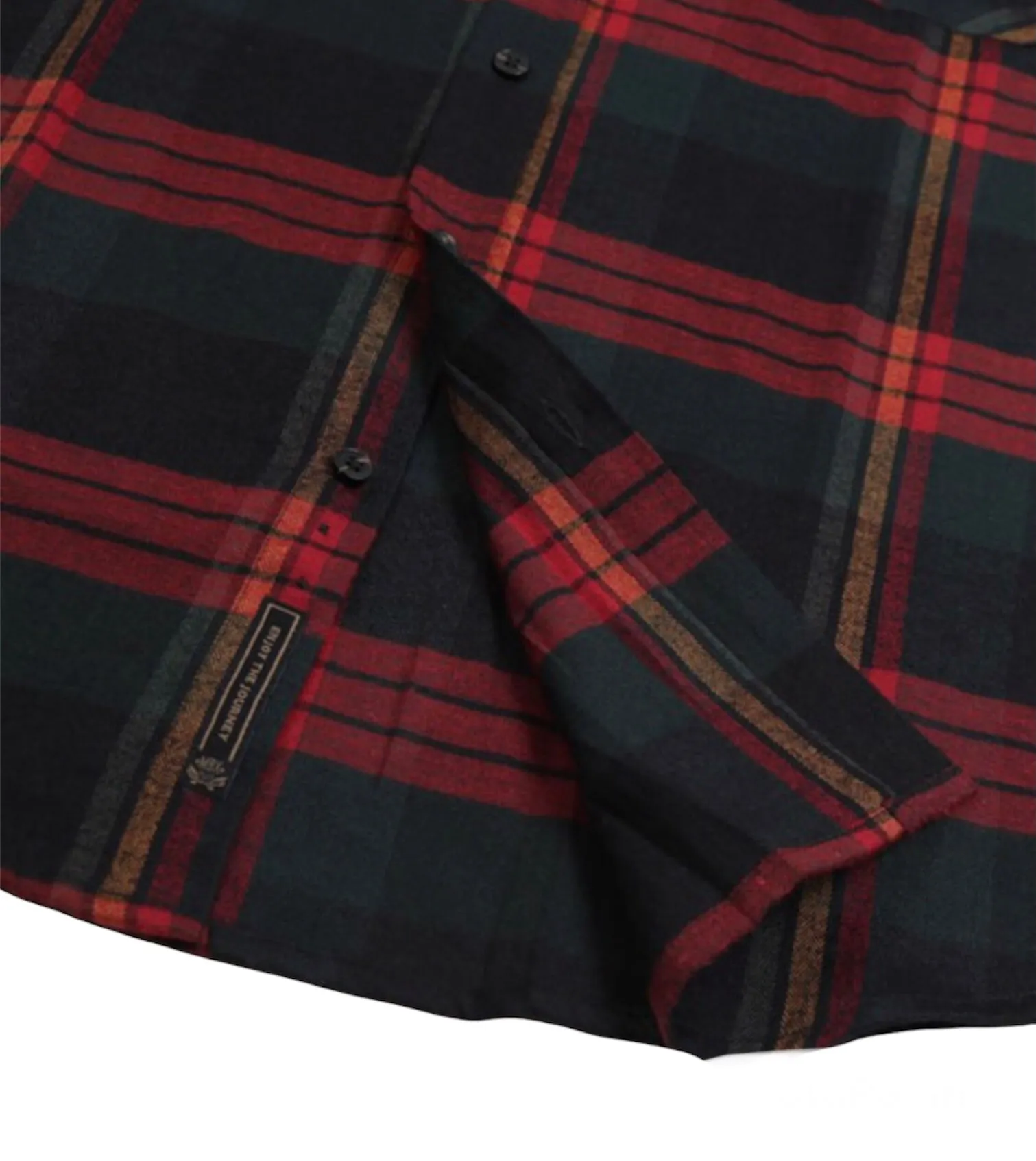 Night Tones Plaid Flannel