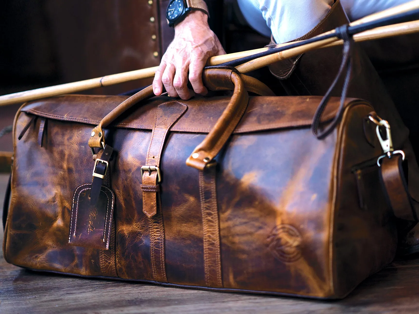 Nila Weathered Duffle