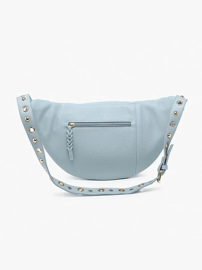 Nova Studded Sling Bag - Sand