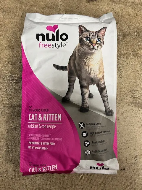 Nulo Cat/Kitten Food, Chicken and Cod 5lb