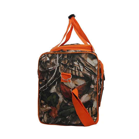 Orange Camo NGIL Canvas 20" Duffle Bag