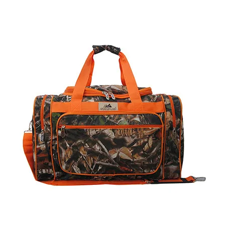 Orange Camo NGIL Canvas 20" Duffle Bag