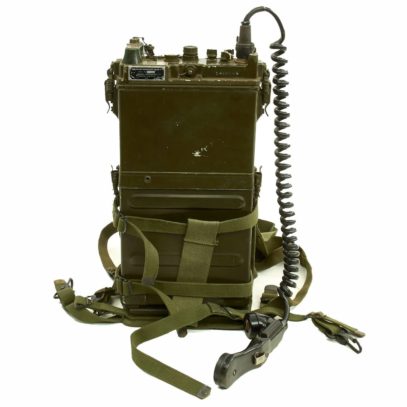 Original U.S. Korean War Vietnam War AN/PRC-10 Backpack Radio