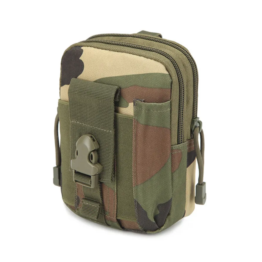 Outdoor sports tactical military camouflage multi-tool mobile phone pocket bag